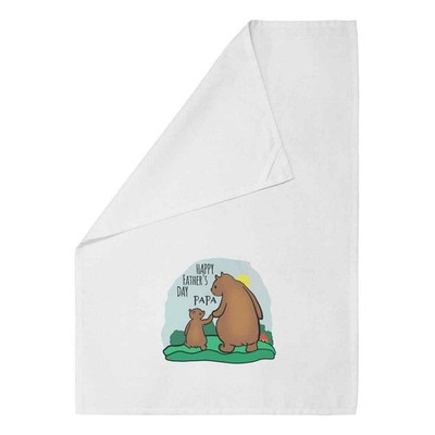 Geschirrtuch / Geschirrtuch ''Happy Father's Day Papa'' Baumwolle (TW047018)