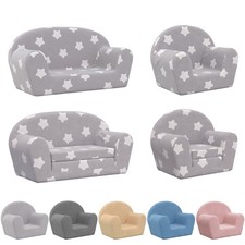 MINI Kindersofa Weich Plüsch Kinder Sofa Couch Stuhl Sessel Minisofa Kindermöbel