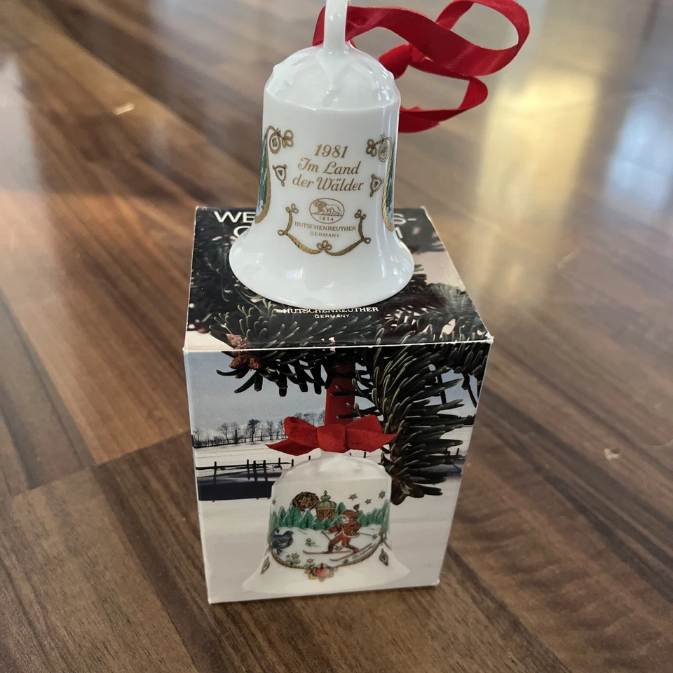 Hutschenreuther Weihnachtsglocken 1981 - mit OVP