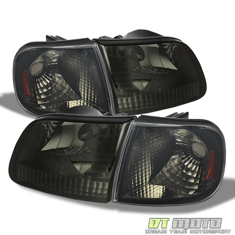 Faros LOBO Smoke 1997-2003 Ford F150 + luces traseras LED 97-03 izquierda + derecha Foto 2 de 4