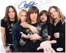 Jeff Keith plus Signed Autographed 8x10 Tesla Band Photo
