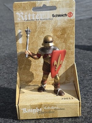Schleich Ritterwelt 70011 OVP Fußsoldat mit Streitkolben Lilienritter 2003