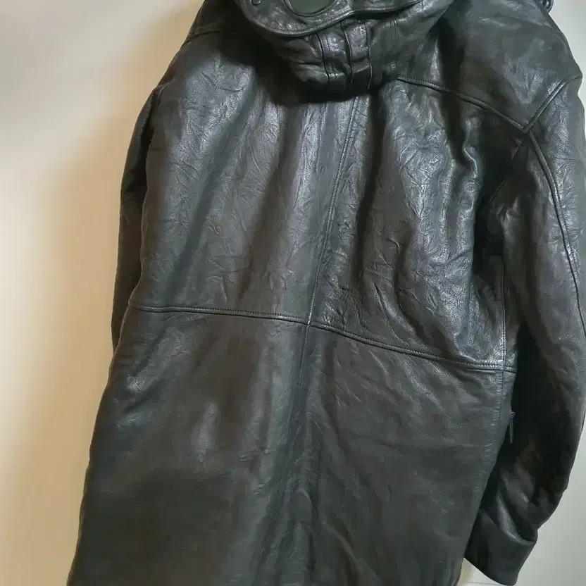 CP Company Leather Coat - Men’s Lambskin Outerwear