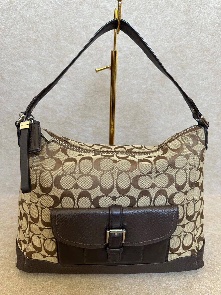 Coach Python Hobo Bags for Women for sale | eBay