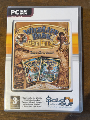 Wildlife Park Gold Edition Wild Creatures PC CD Rom