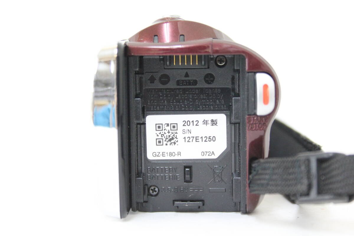 ビデオカメラ everio GZ-E180 Amazon | Everio ハイビジョンメモリームービー GZ-E180-S