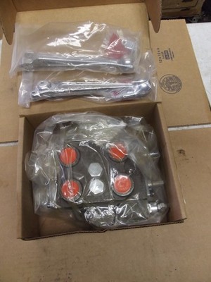 New Cross double spool valve hydraulic loader open center kubota