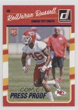 2016 Donruss Rookies Press Proof Blue Kei'Varae Russell KeiVarae #326 o6n