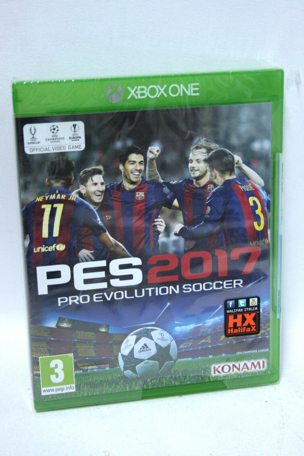 PRO EVOLUTION SOCCER 2017 PES 17 GIOCO XBOX ONE NUOVO SIGILLATO MG1 64239
