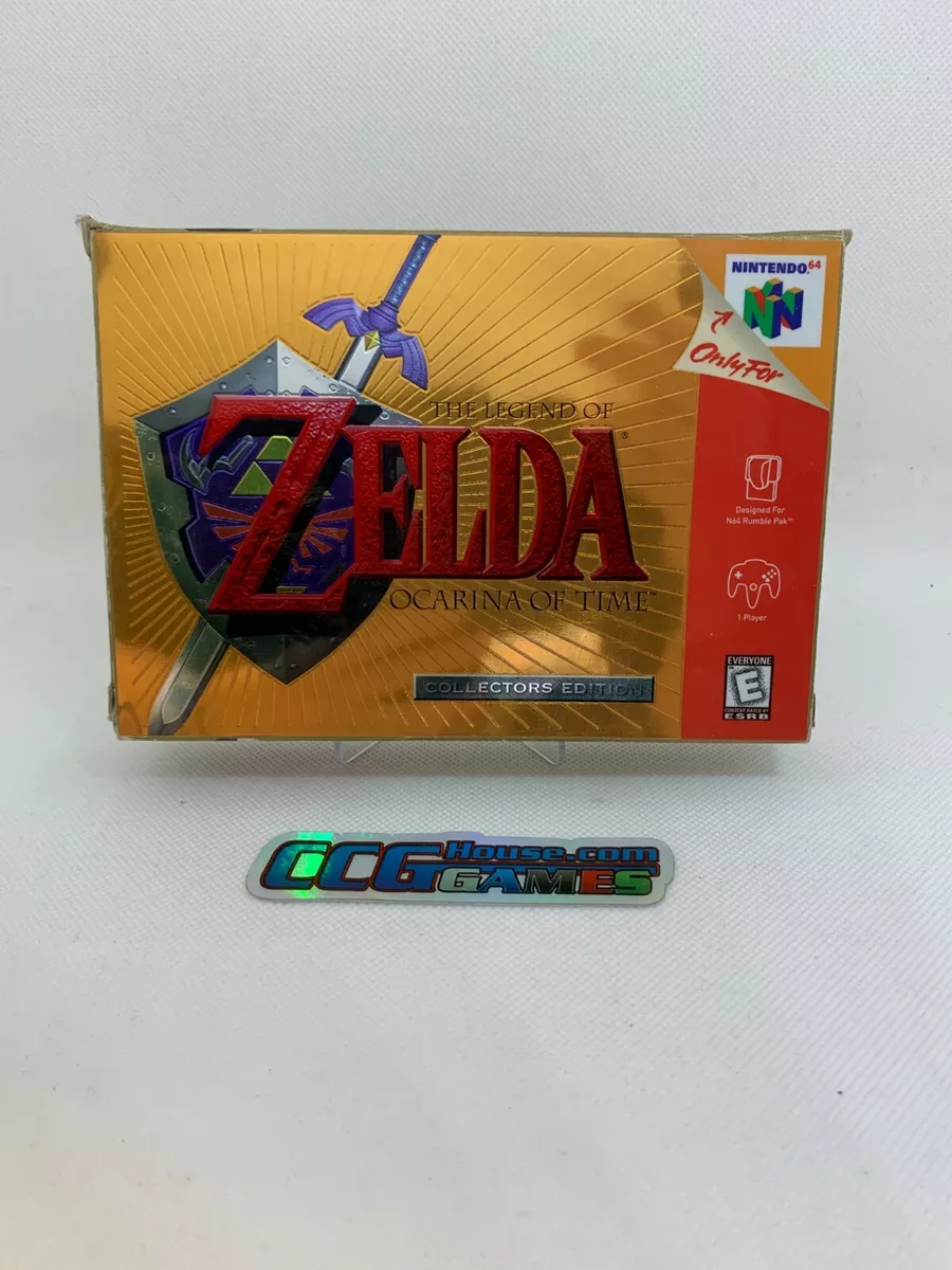 The Legend Of Zelda Ocarina Of Time Collector's Nintendo 64 N64 in Box  *CCGHouse