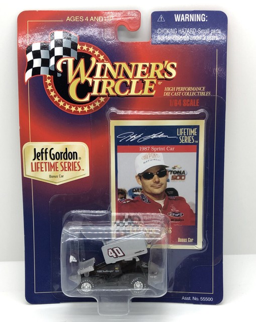 Winner's Circle Jeff Gordon 1987 Sprint Car Bonus Car Lifetime Series 1 64 for sale online | eBay