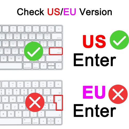 Keyboard Protector film For Apple Magic Keyboard USB-C 2024 A3119 A2520 A1843 US - Zdjęcie 3 z 22