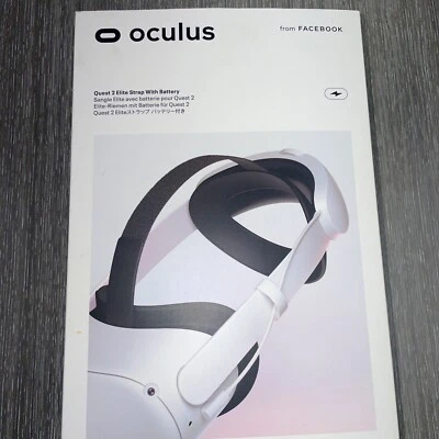 Oculus Meta Quest 2 Elite Strap Empty Box Only