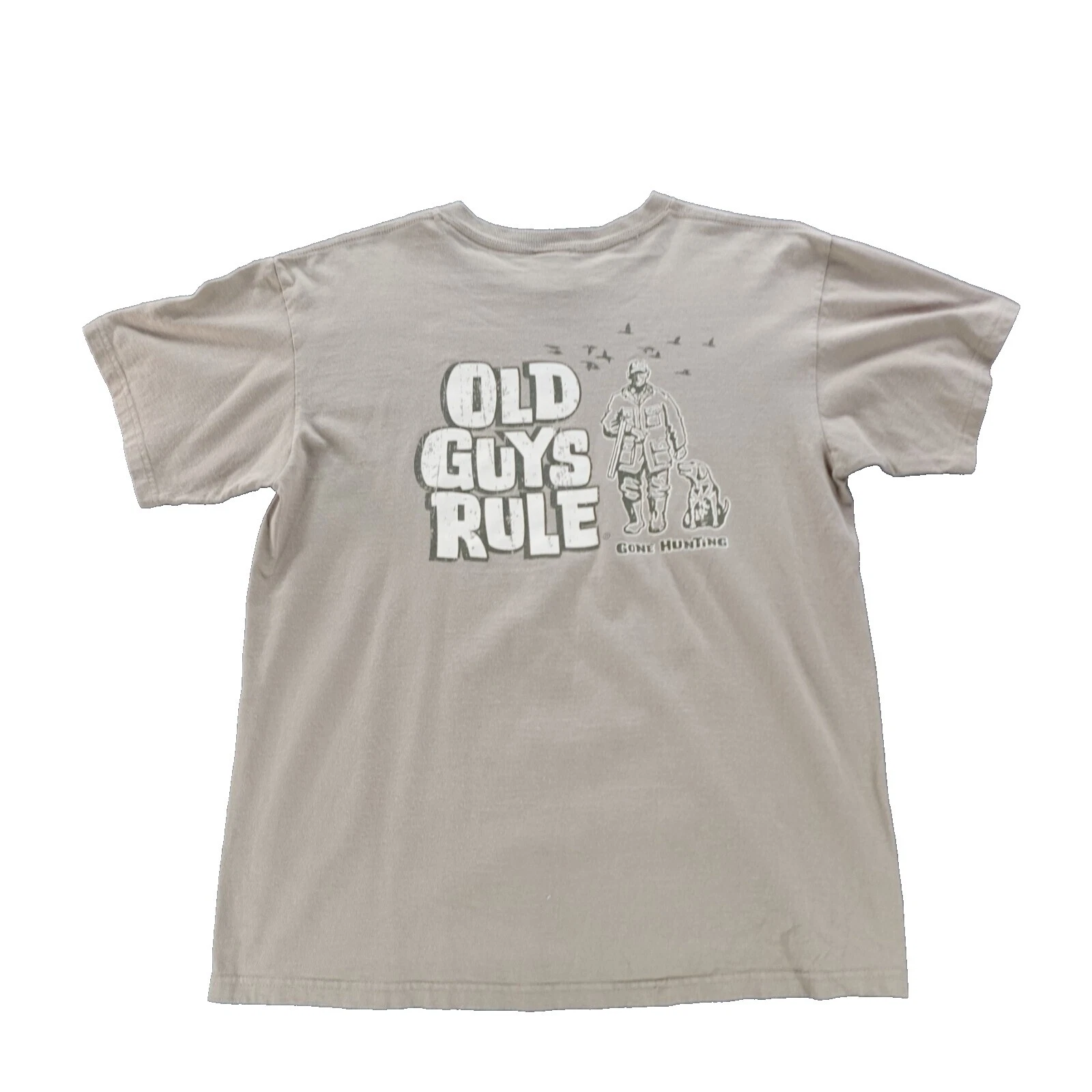 Old Guys Rule Brown Camisetas para Hombres