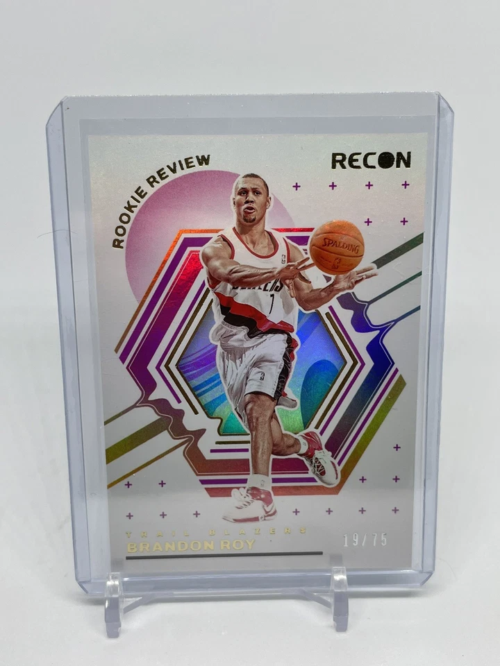 2023-24 PANINI RECON BRANDON ROY ROOKIE REVIEW 19/75 SP BLAZERS (C155) - Image 2 of 4
