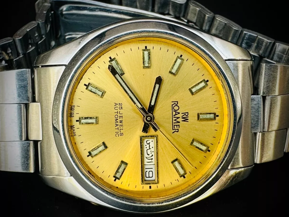 Roamer automatic 25 best sale jewels
