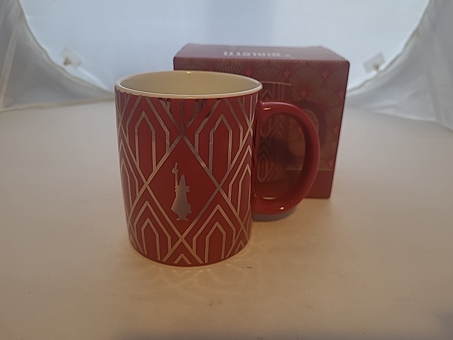 Bialetti - Deco Glamour Red Mug 315ml Coffee Cup Coffee Mug Bialetti