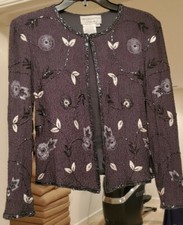 Adrianna papell Occasions beaded evening jacket