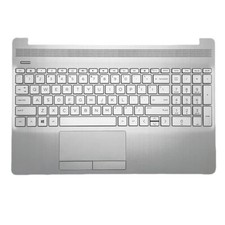 For HP 15-DW 15S-DU 15S-DY TPN-C139 L52022-001 Laptop Palmrest w/Keyboard Silver