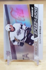 2021-22 UD Credentials Speed of the Game Rookies #SGR4 Quinton Byfield - Kings