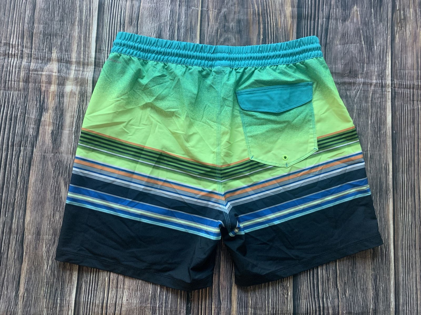 Men's Hurley Phantom Neon Bathing Suit Swim Shorts Si… Gem