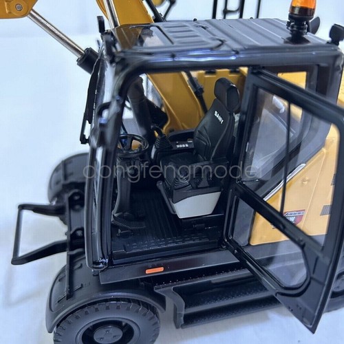 1/25 Scale SANY SY155W Wheel Excavator Diecast Model Toy Collection Gift - Picture 5 of 6