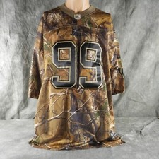 NWOT NFL ONFIELD Brown Camo #99 JJ WATT Short Sleeve Football Jersey Size 52 S1E