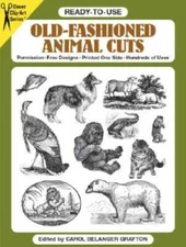 Ready-to-Use Old-Fashioned Animal Cuts (Clip Art) - Paperback - VERY GOOD