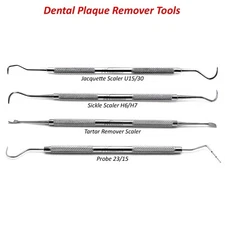 Dental Teeth Cleaning Calculus Plaque Remover Tools Oral Hygiene Kit pick tools