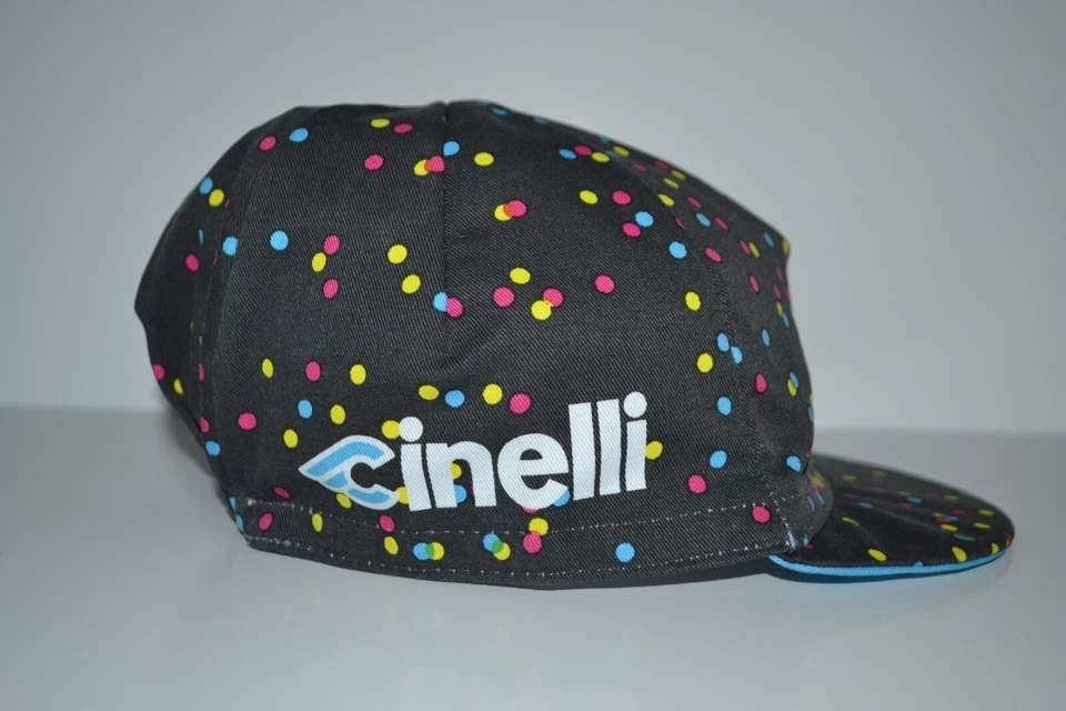 Gorra de ciclismo Cinelli Caleido Dots nueva Foto 2 de 4
