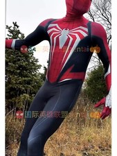 PS5 Advanced Spider-man Jumpsuit Cosplay Spiderman Suit Costume Halloween Tights