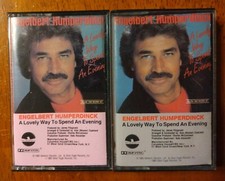 Engelbert Humperdinck Cassettes Lovely Way to Spend an Evening Tapes 1 and 2