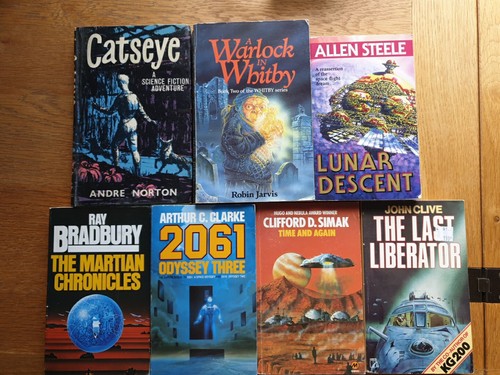 Sci-Fi Science Fiction 20 Book Bundle - Van Vogt; Clarke; Simak; Crichton +more - Picture 6 of 9