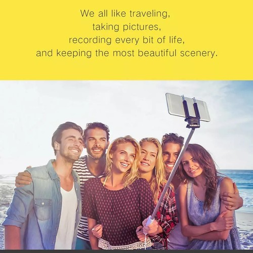 Remote Selfie Stick Tripod Phone Desktop Stand Desk Holder For iPhone/Samsung US - Picture 7 of 9