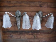 paire appliques art deco 1925/1930 signées MAYNADIER