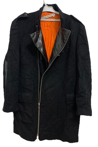 JC de Castelbajac Paris Wool Cashmere Coat Size 50 IT ( L ) – Black Quilted - Picture 1 of 17