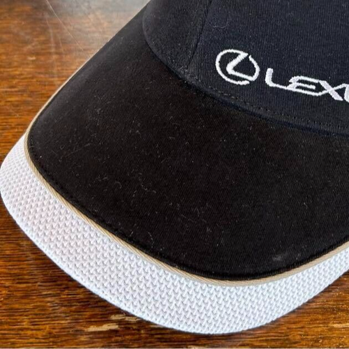 Lexus Golfkappe & magnetischer Ballmarker für Herren Größe M 22-23,6 Zoll schwarz JAPAN NEU - Bild 9 von 12