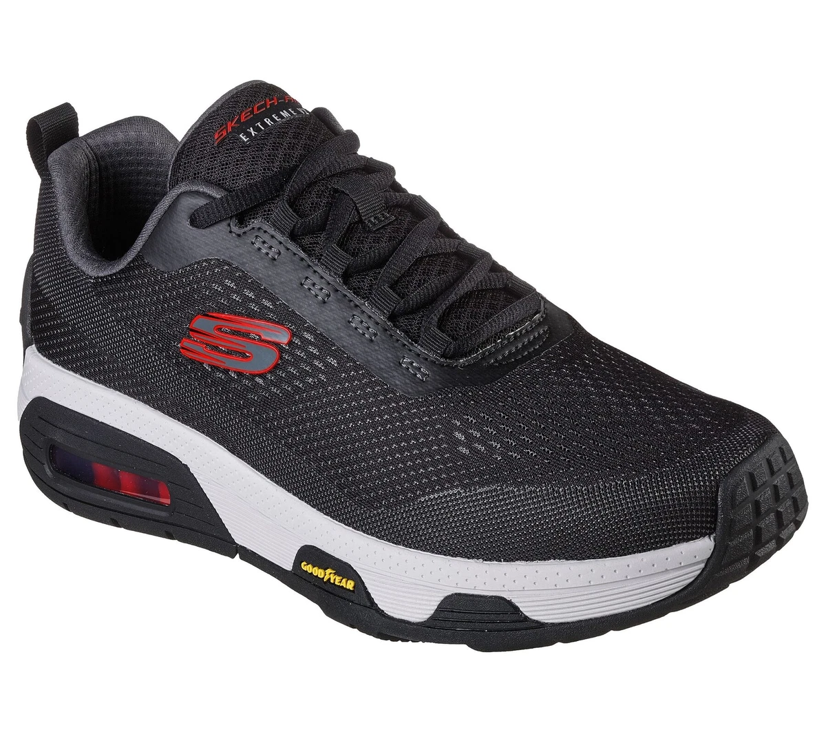 Shoes SKECHERS Skech air Extreme V.2 From Man Black Memory Foam New | eBay