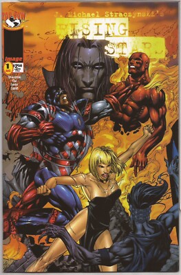 RISING STARS #1 - KEU CHA ORANGE BACKGROUND FIGHT VARIANT- TOP COW