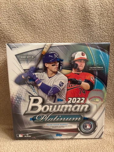 2022 Topps Bowman Platinum MLB Baseball Mega Box - Factory Sealed