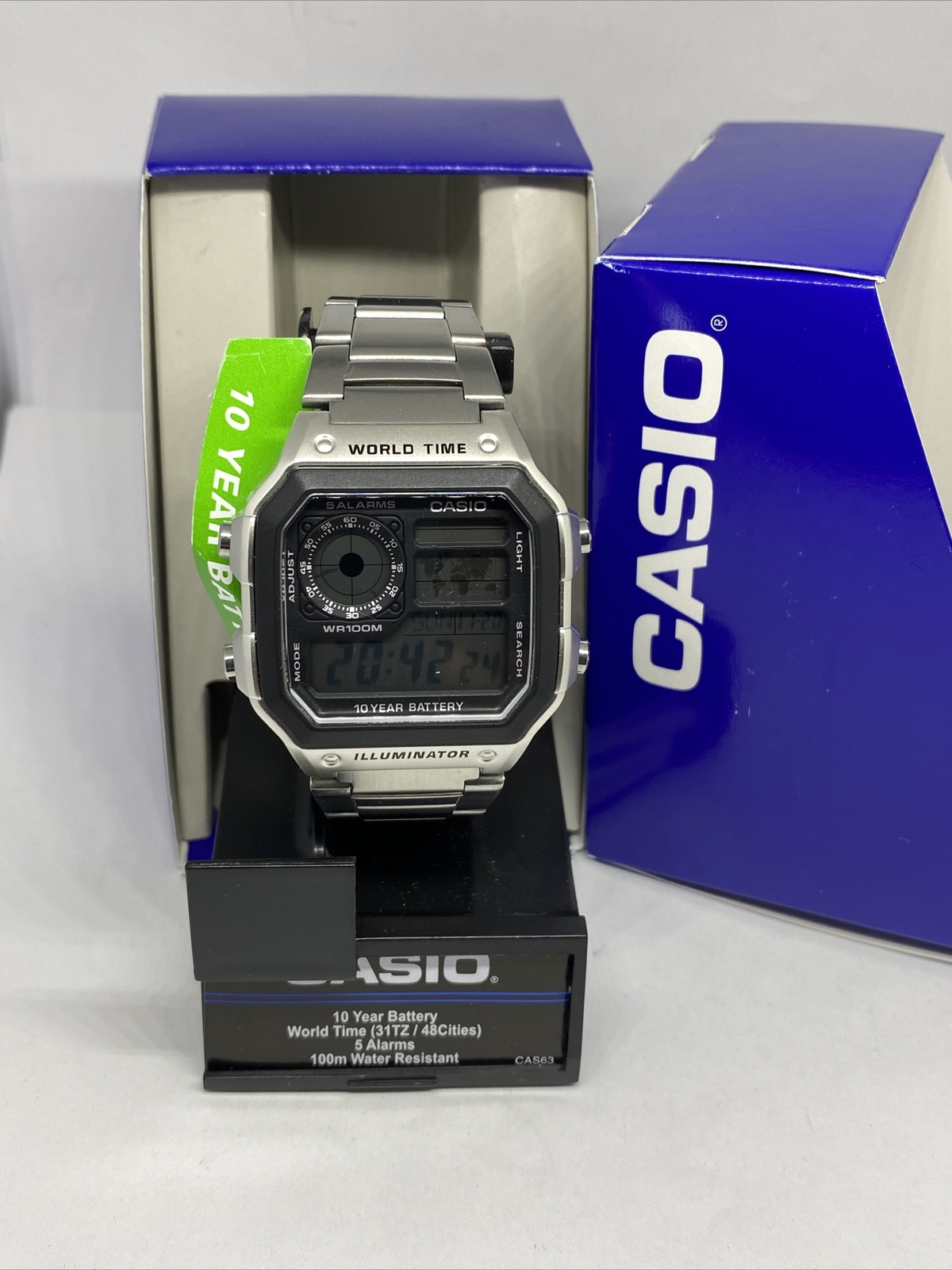 casio ae 1200wh silver