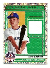 2023 Panini USA Stars & Stripes Danilo Simomura GU Fireworks #U18-DYS Brazil