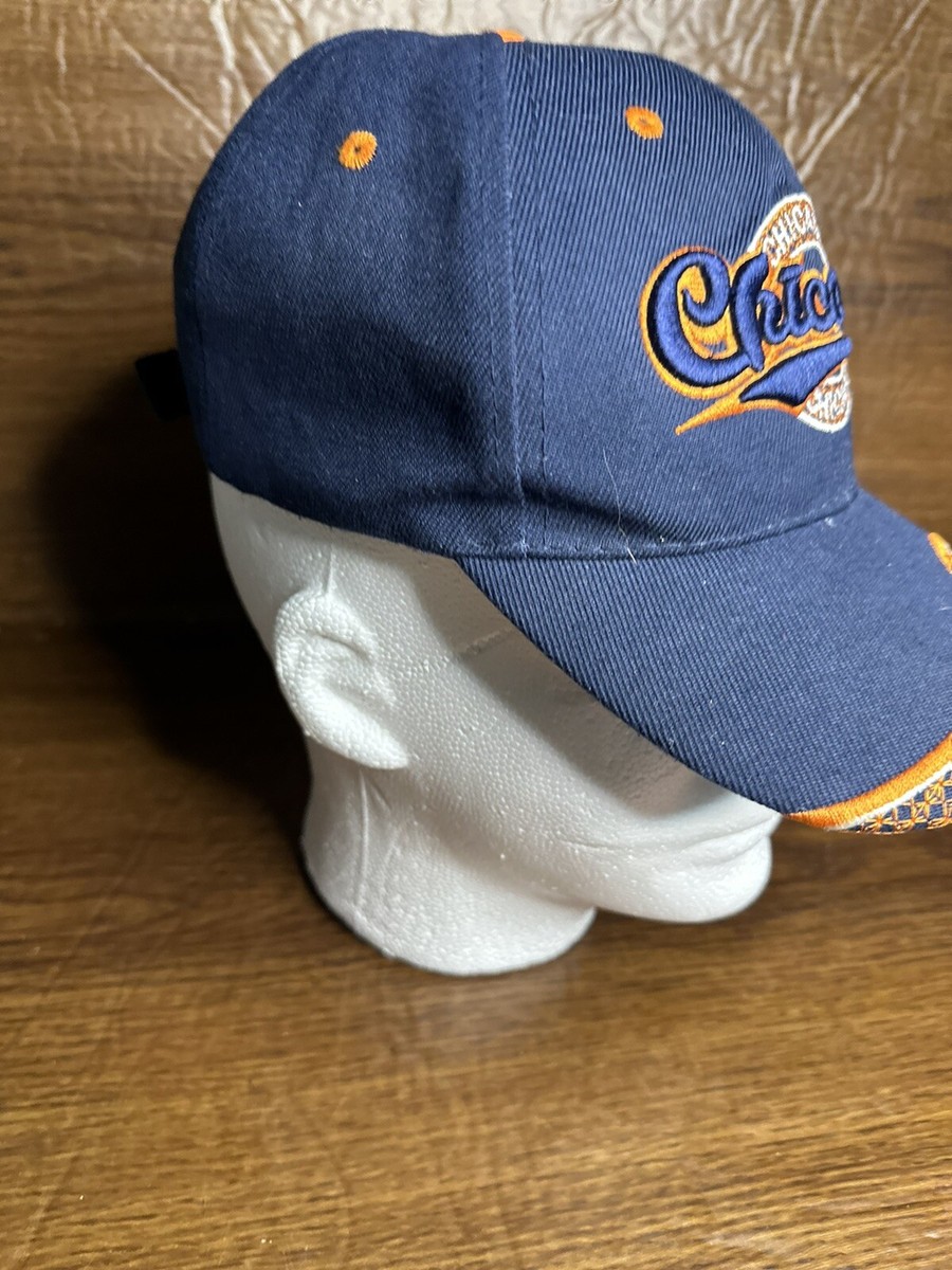 Chicago 3D Embroidery Logo Adjustable Back Hat Cap Ballcap