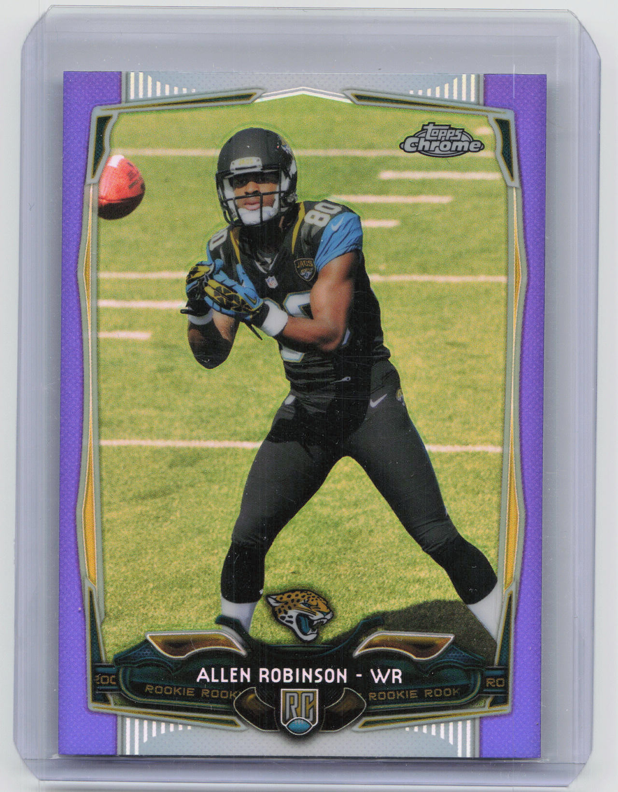 2014 Topps Chrome #172 Allen Robinson Purple Refractors