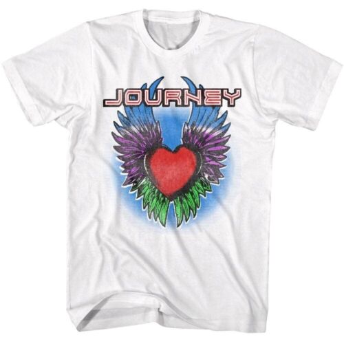 Journey Men's T Shirt From The Heart Rock Group Vintage Graphic Tees
