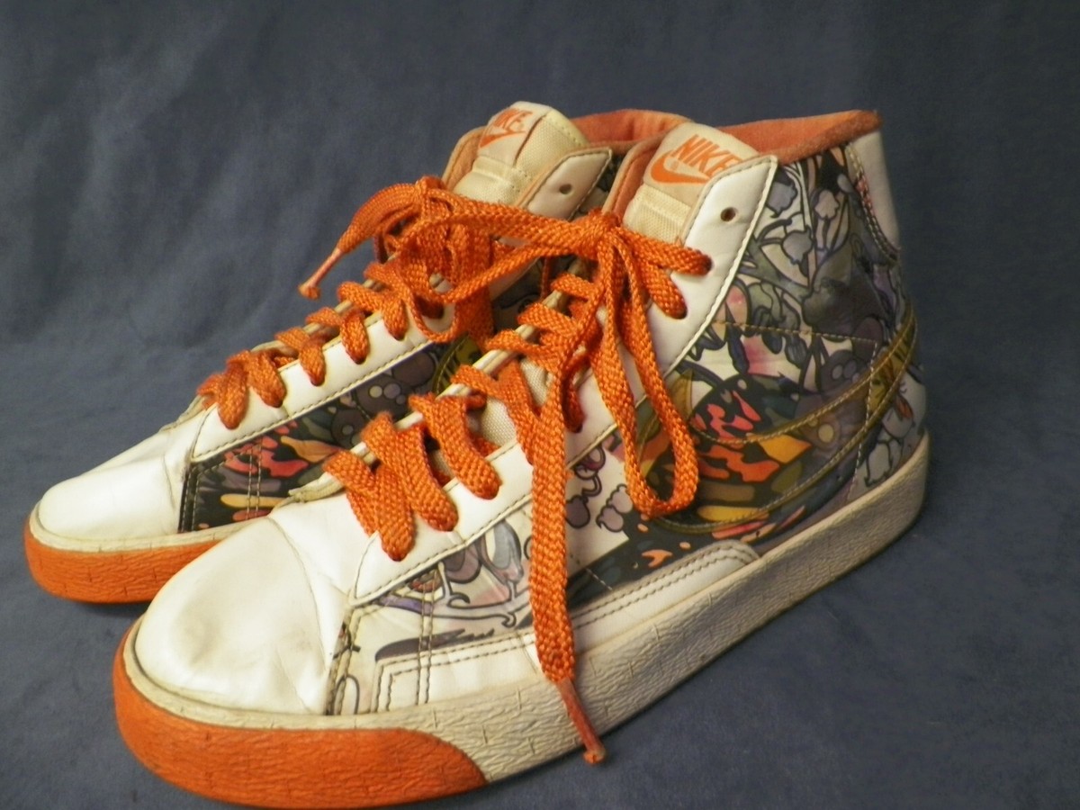 Nike Blazer High Women's 317808-115 Sail/Sail-Bright Coral-White