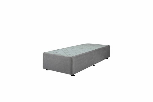Sealy Long Single Spacesaver Base - Blank In Charcoal - 728214 - Picture 3 of 4