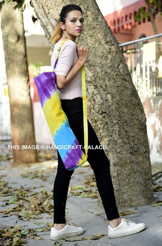 Floral Mandala Yoga Mat Backpack Gym Large Tote Bags, Poly Bag At ₹ 445/piece In Jaipur - Foto 9