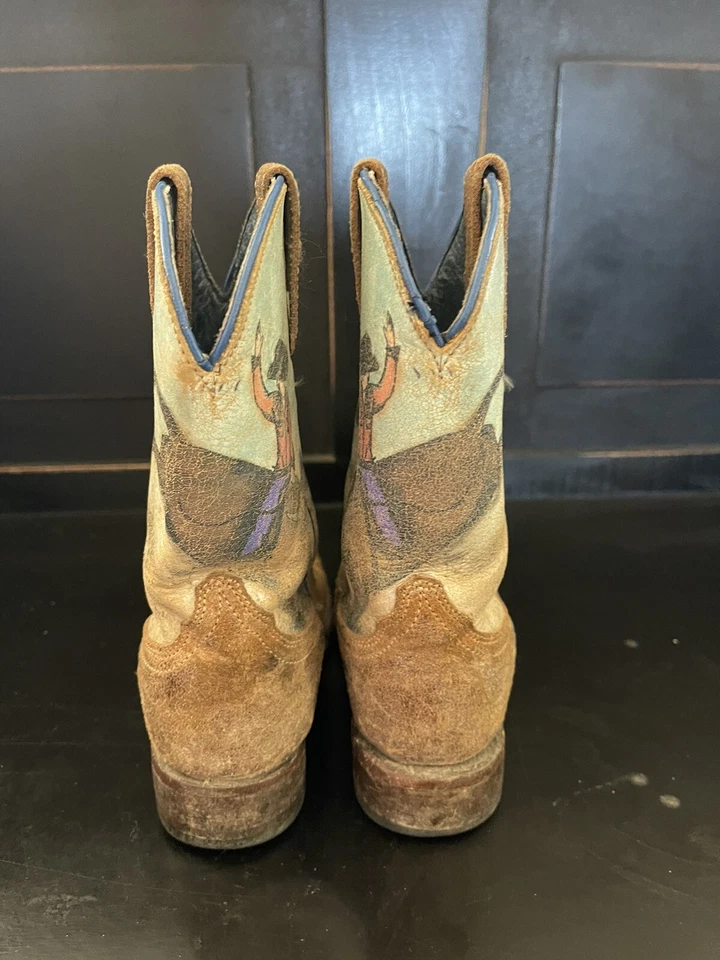 Ковбойские сапоги Roper для мальчиков размер 11 - Изображение 2 из 4