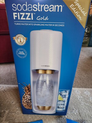 soda stream special edition gold